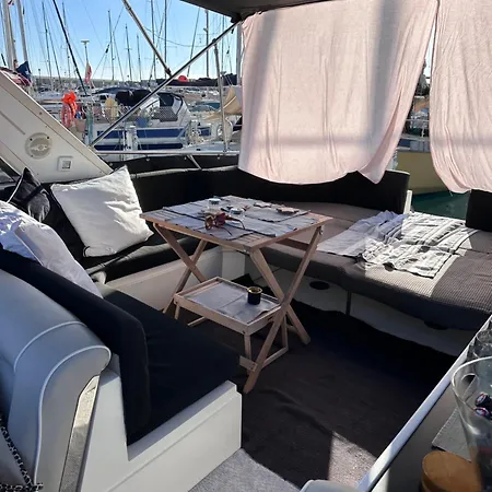 Boat In Botel Puerto De Mogan